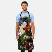 Geisha Schort (Gedragen)