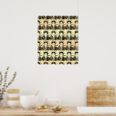 Geisha Selfie Cool Wall Pop Art Poster (Keuken)