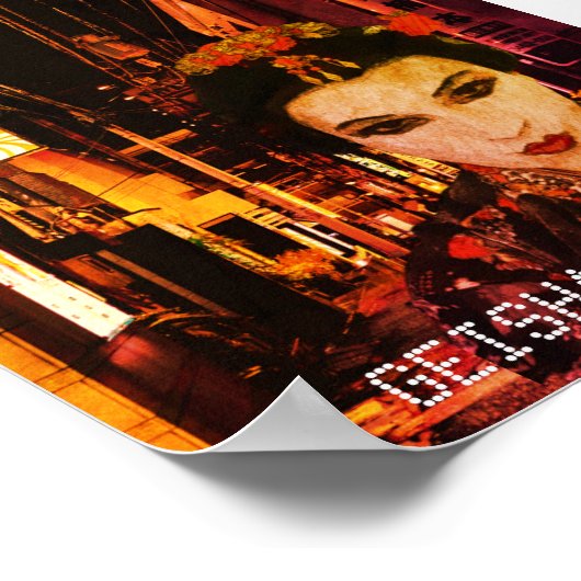 Geisha Selfie Wall Art Poster (Hoek)
