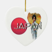 Geisha-sieraad Keramisch Ornament (Achterkant)