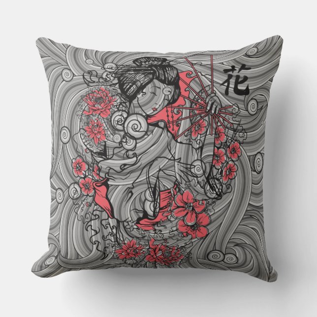Geisha Sierkussen (Voorkant)