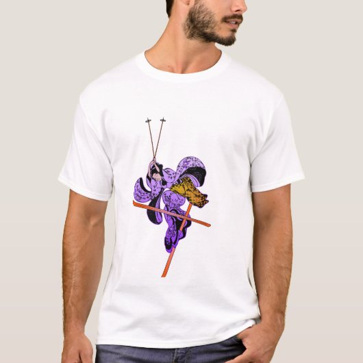 Geisha Skier T-shirt (Voorkant)
