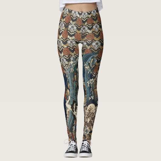 Geisha Slay Zee Beasts Leggings (Voorkant)