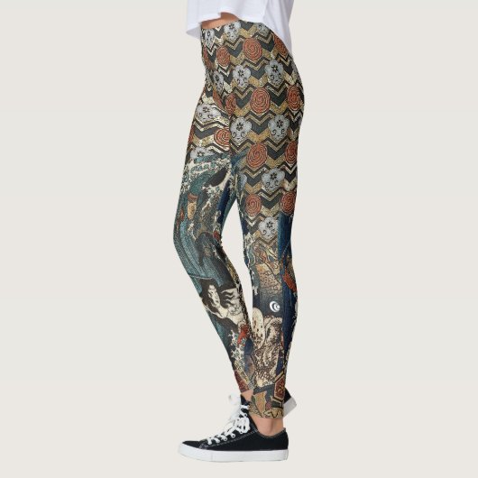 Geisha Slay Zee Beasts Leggings (Links)