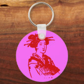 Geisha Sleutelhanger (Voorkant)