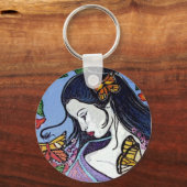 Geisha Sleutelhanger (Voorkant)