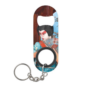 Geisha Sleutelhanger Flessenopener