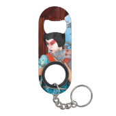 Geisha Sleutelhanger Flessenopener (Achterkant)
