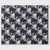 Geisha Sniffing a White Lily 白 合 Cadeaupapier (Vlak)