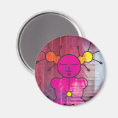 Geisha space magneet (Voorkant / Achterkant)