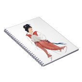 Geisha Spiral Notitieboek (Rechterzijde)