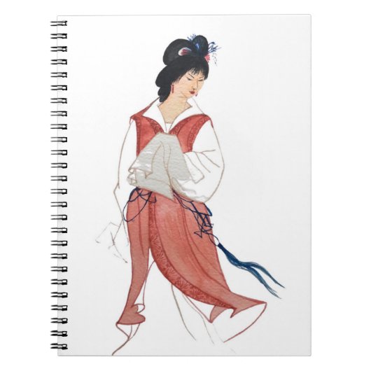 Geisha Spiral Notitieboek (Voorkant)