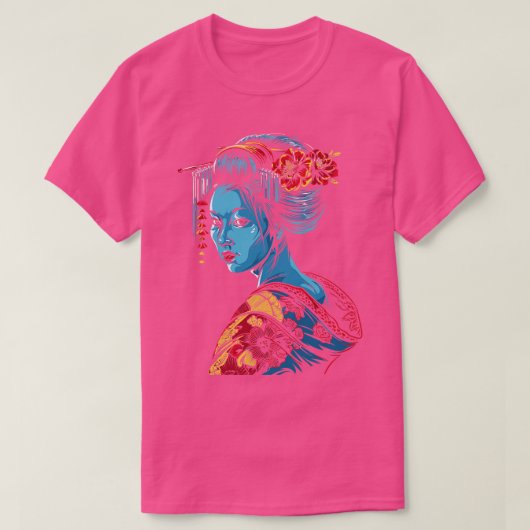 Geisha T-shirt (Design voorkant)