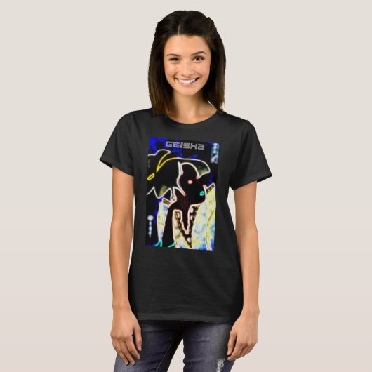 GEISHA T-SHIRT (Voorkant volledig)
