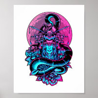 Geisha Tattoo Roze floral