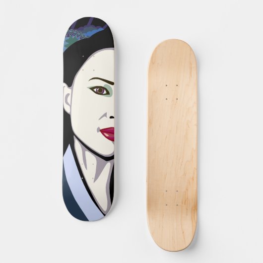 Geisha Tradition Skateboard (Voorkant)