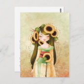 Geisha Trounesol Briefkaart (Voorkant / Achterkant)