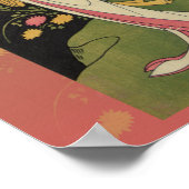 Geisha Umbrella Abstract Japan Pop Art Poster (Hoek)