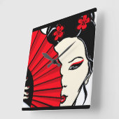 Geisha Vierkante Klok (Hoek)