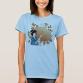 Geisha w Parasol T-shirt (Voorkant)