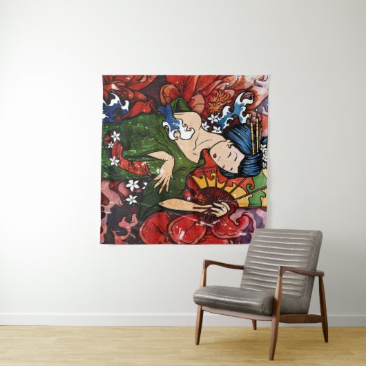 Geisha Wandkleed (In Situ (horizontaal))