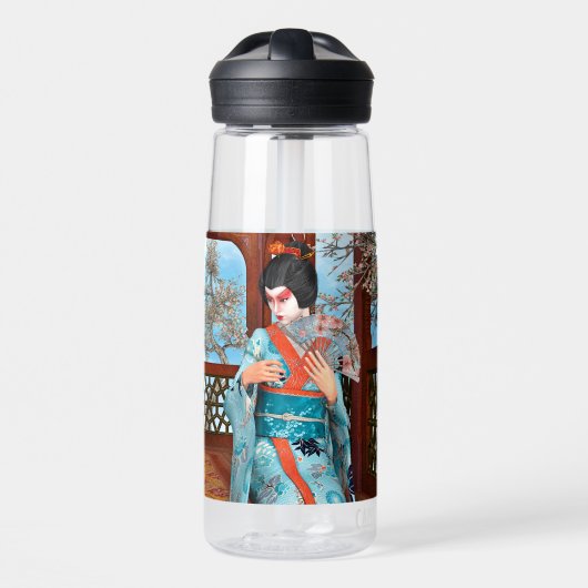 Geisha Waterfles (Voorkant)