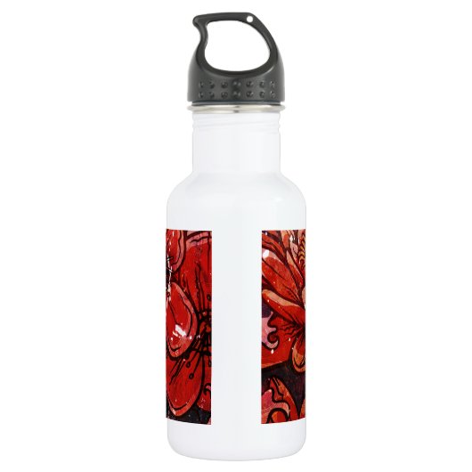 Geisha Waterfles (Achterkant)