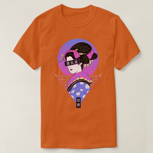 Geisha Wave T-shirt (Design voorkant)