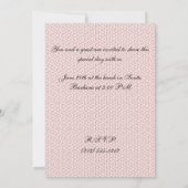 Geisha Wedding Invite Kaart (Achterkant)