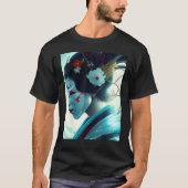 Geisha with mask t-shirt (Voorkant)
