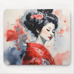 Geisha Woman Japan Muismat