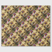  Geisha ziet geen kwaad oud Japan Cadeaupapier (Vlak)