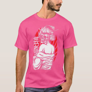 GeishaJapan FlagJapanse vrouwen Geisha Premium 441 T-shirt