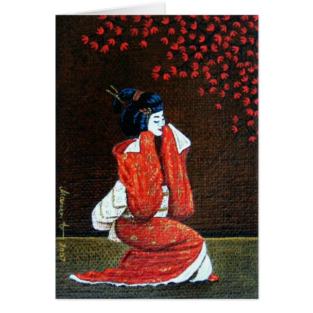 "Geisha's Dance" (Voorkant)