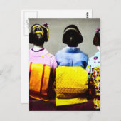  Geishas in Colorful Kimonos en Obis 2 Briefkaart (Voorkant / Achterkant)