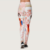 Geishas in de tuin leggings (Achterkant)
