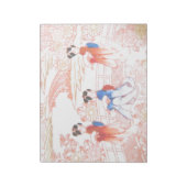 Geishas in de tuin notitieblok (Linkerzijde)