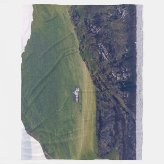 GEÏSOLEERD HUIS FLEECE DEKEN (Voorkant)