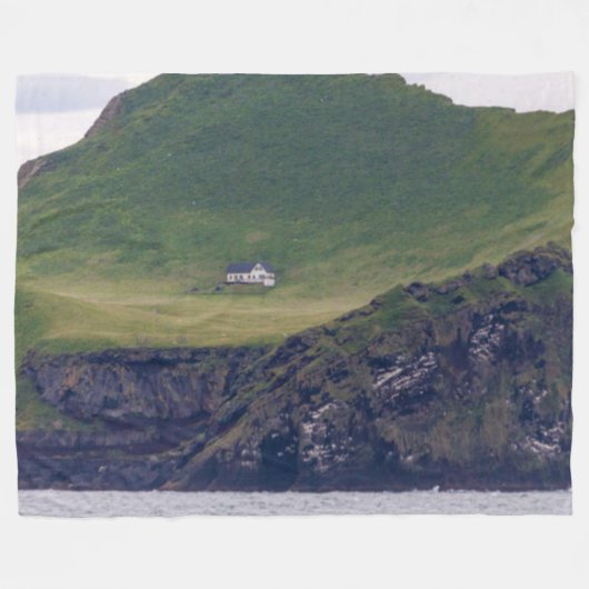 GEÏSOLEERD HUIS FLEECE DEKEN (Voorkant (Horizontaal))