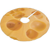 Geïsoleerd kaasstuk, mooi ontwerp kerstboom rok (Gekanteld)