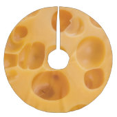 Geïsoleerd kaasstuk, mooi ontwerp kerstboom rok (Voorkant)