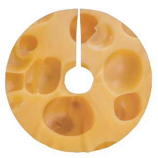 Geïsoleerd kaasstuk, mooi ontwerp kerstboom rok