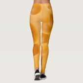 Geïsoleerd kaasstuk, mooi ontwerp leggings (Achterkant)