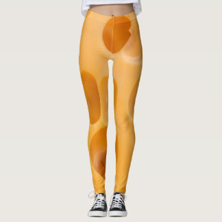 Geïsoleerd kaasstuk, mooi ontwerp leggings