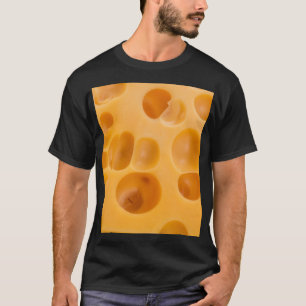 Geïsoleerd kaasstuk, mooi ontwerp t-shirt