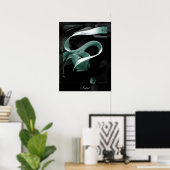 geïsoleerd poster (Thuiskantoor)