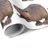 Geïsoleerd van het Noord-Amerikaanse Beaver Briefk Cadeaupapier (Rol Hoek)