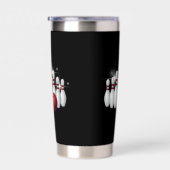 Geïsoleerde Bowling Tumbler Drinkbeker (Rechts)