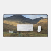 Geïsoleerde Croft op het eiland Mull, Schotland Bureaumat (Keyboard & Muis)