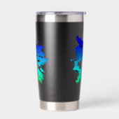 Geïsoleerde duiktuimelaar drinkbeker (Links)